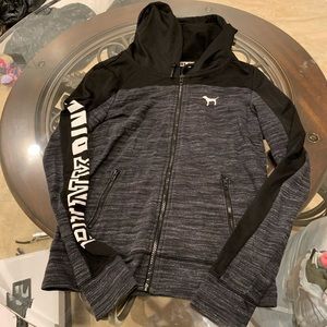 Black PINK zip up hoodie
